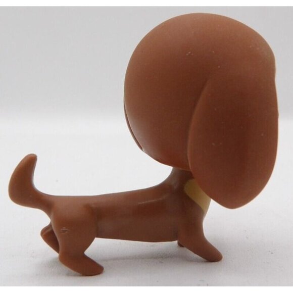 Littlest Pet Shop Dachshund- Brown & Tan C-031G - Picture 3 of 5